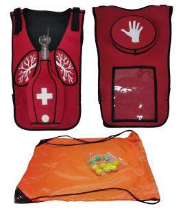 MJ008  穿戴式成人海姆利克马甲套装