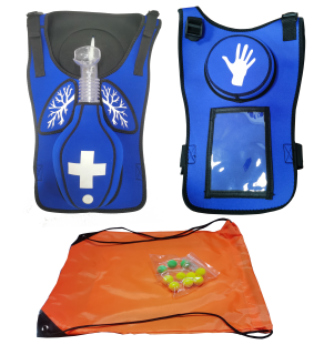 MJ009  穿戴式儿童海姆利克马甲套装