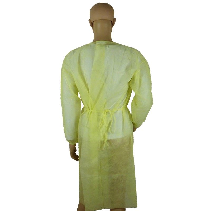 领口魔术贴隔离服.手术衣