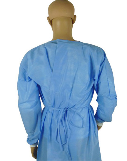 领口魔术贴SMS隔离衣