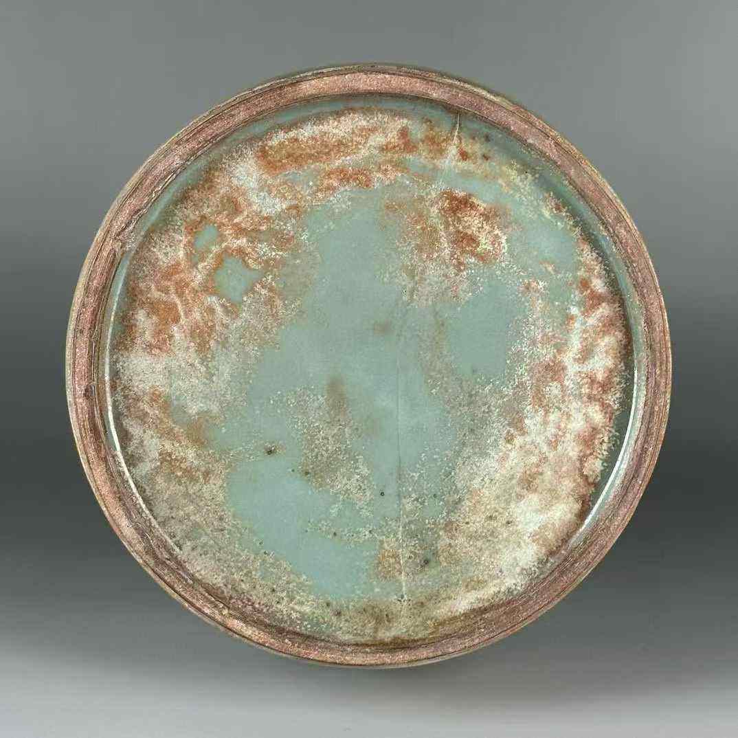 官窑青釉纸槌瓶