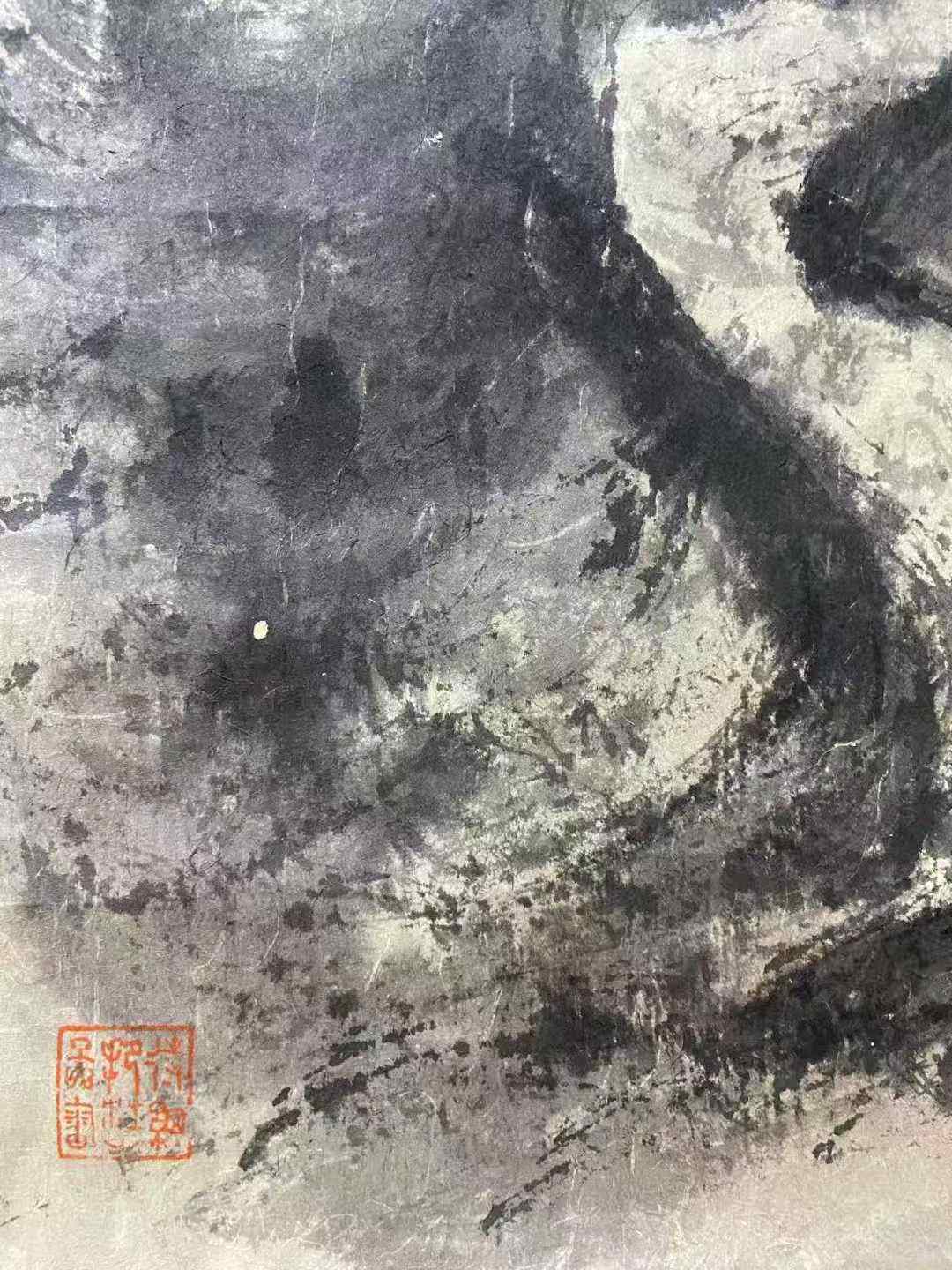 傅抱石款山水人物