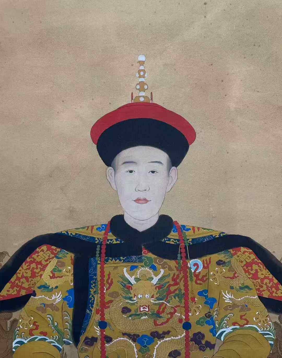 郎世宁款《乾隆皇帝像》