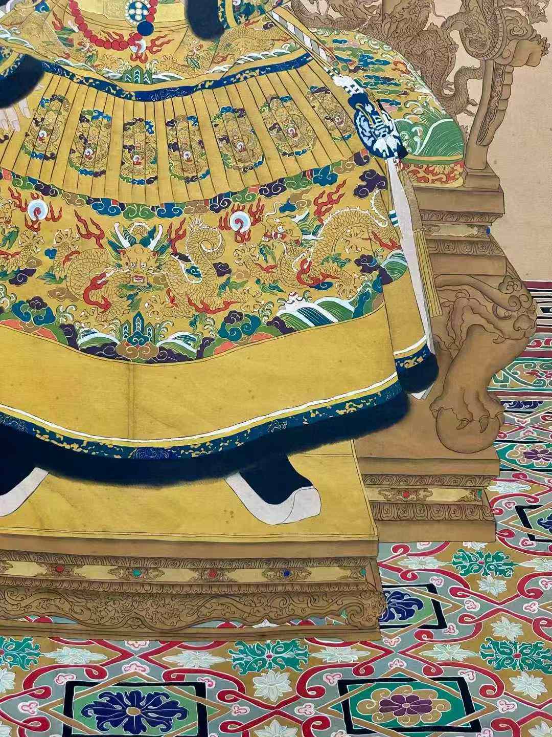 郎世宁款《乾隆皇帝像》