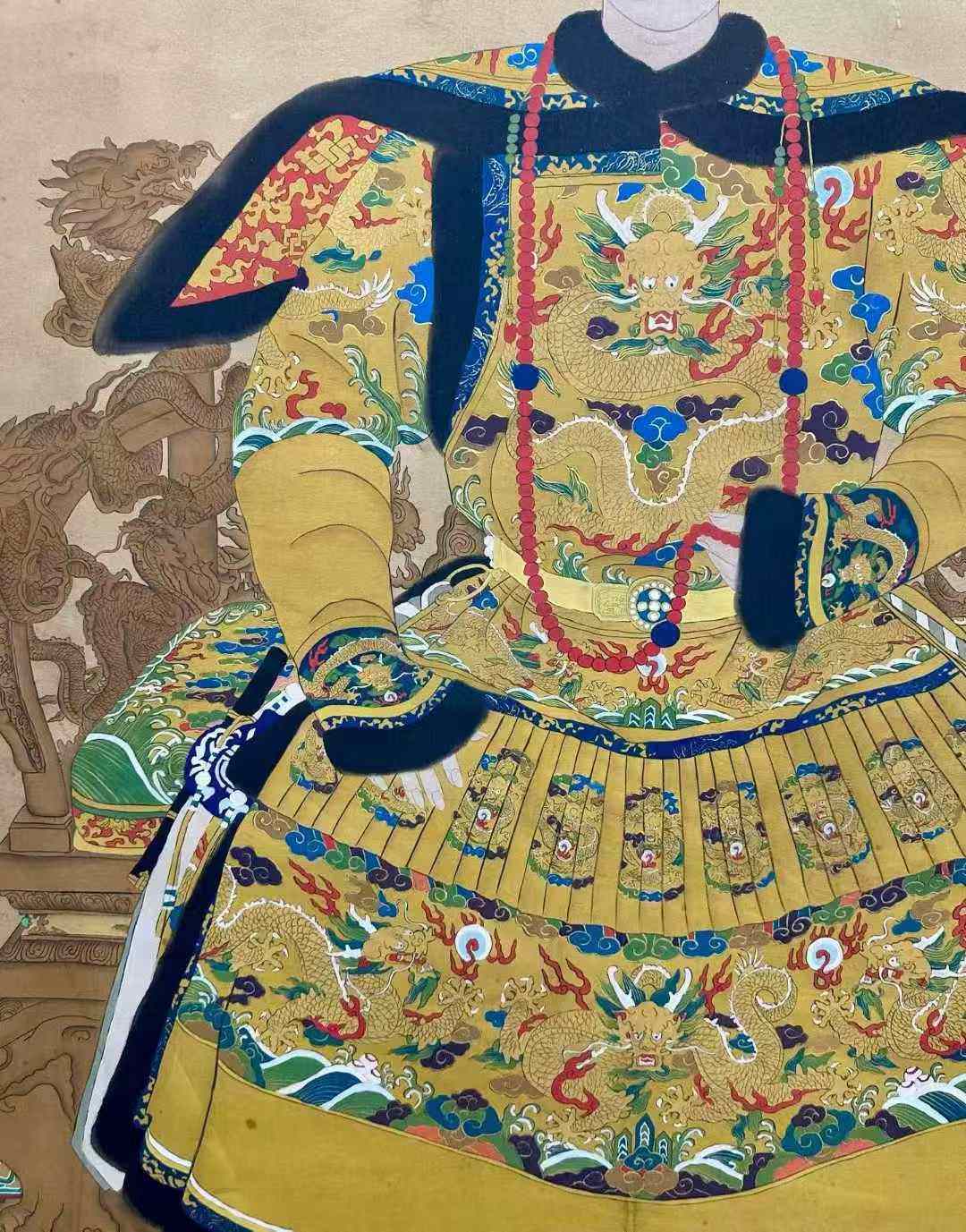 郎世宁款《乾隆皇帝像》