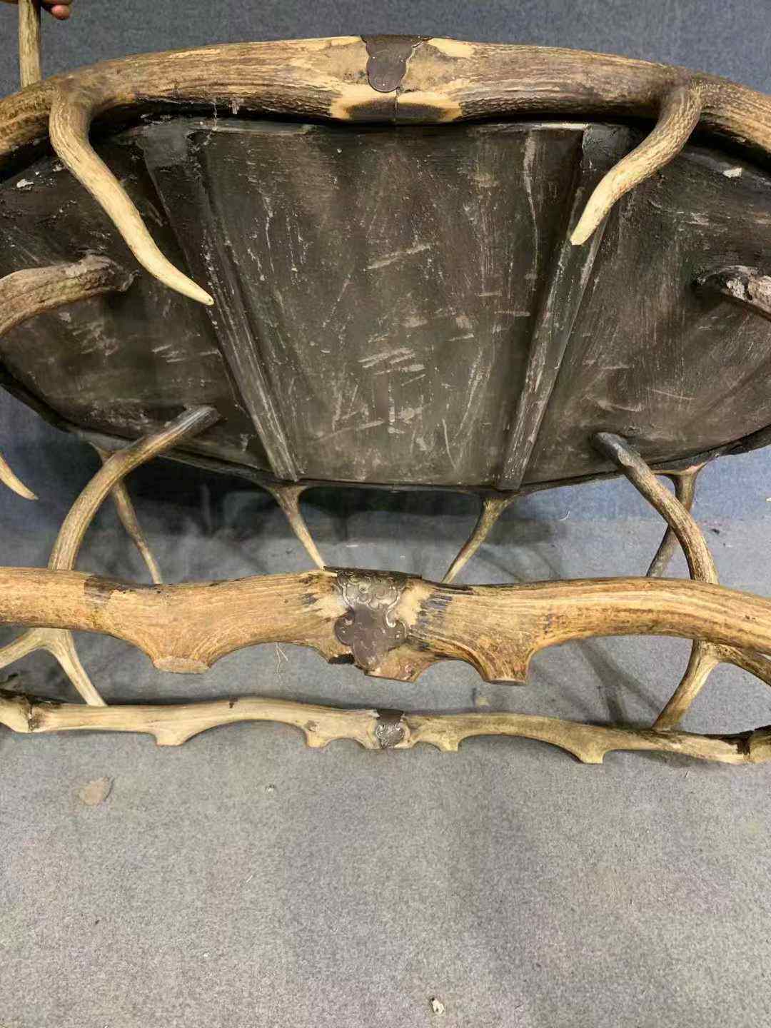 黄花梨故宫博物院同款鹿角椅