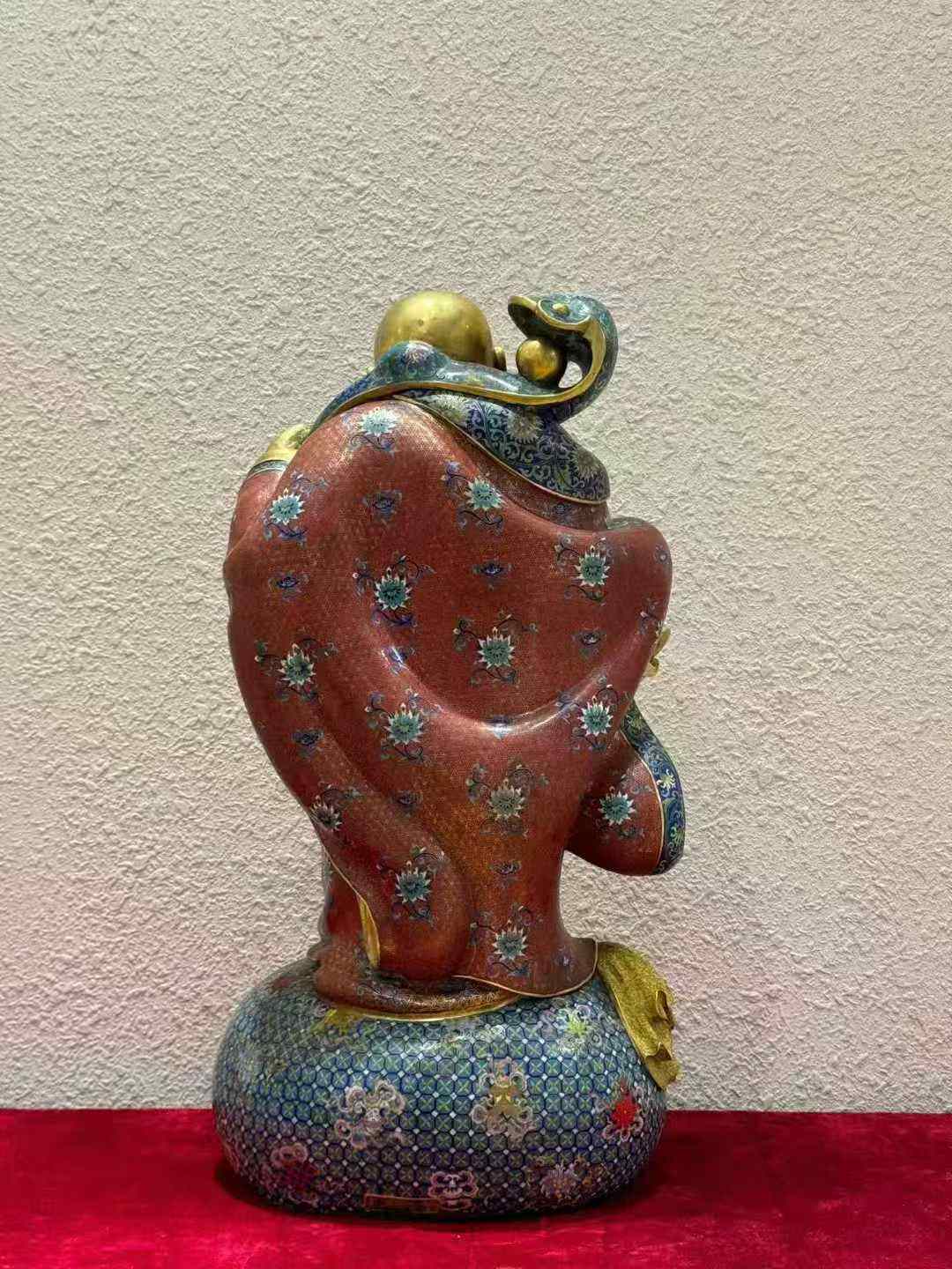 掐丝珐琅招财进宝弥勒佛