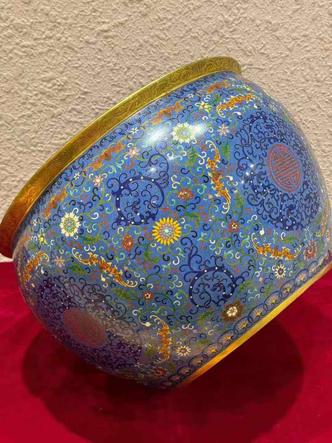 乾隆年制款福寿缸