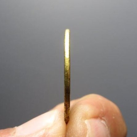 康熙通宝宝源鎏金刻花