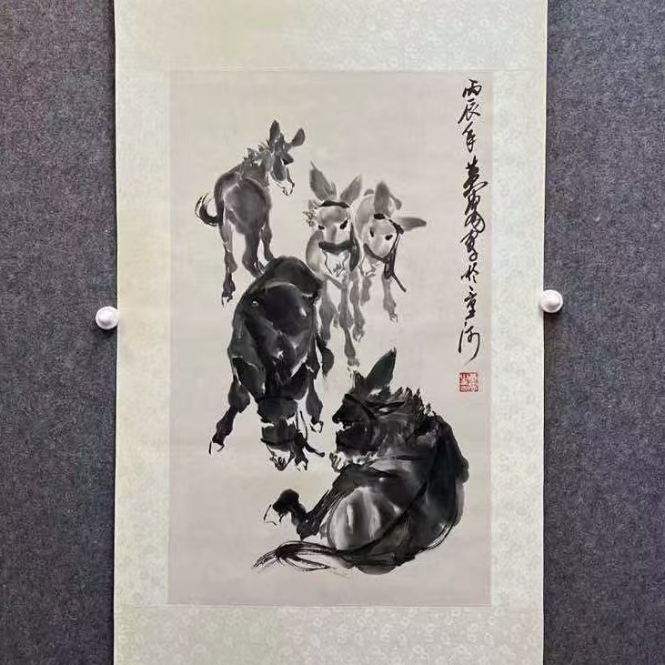 黄胄《群驴图》