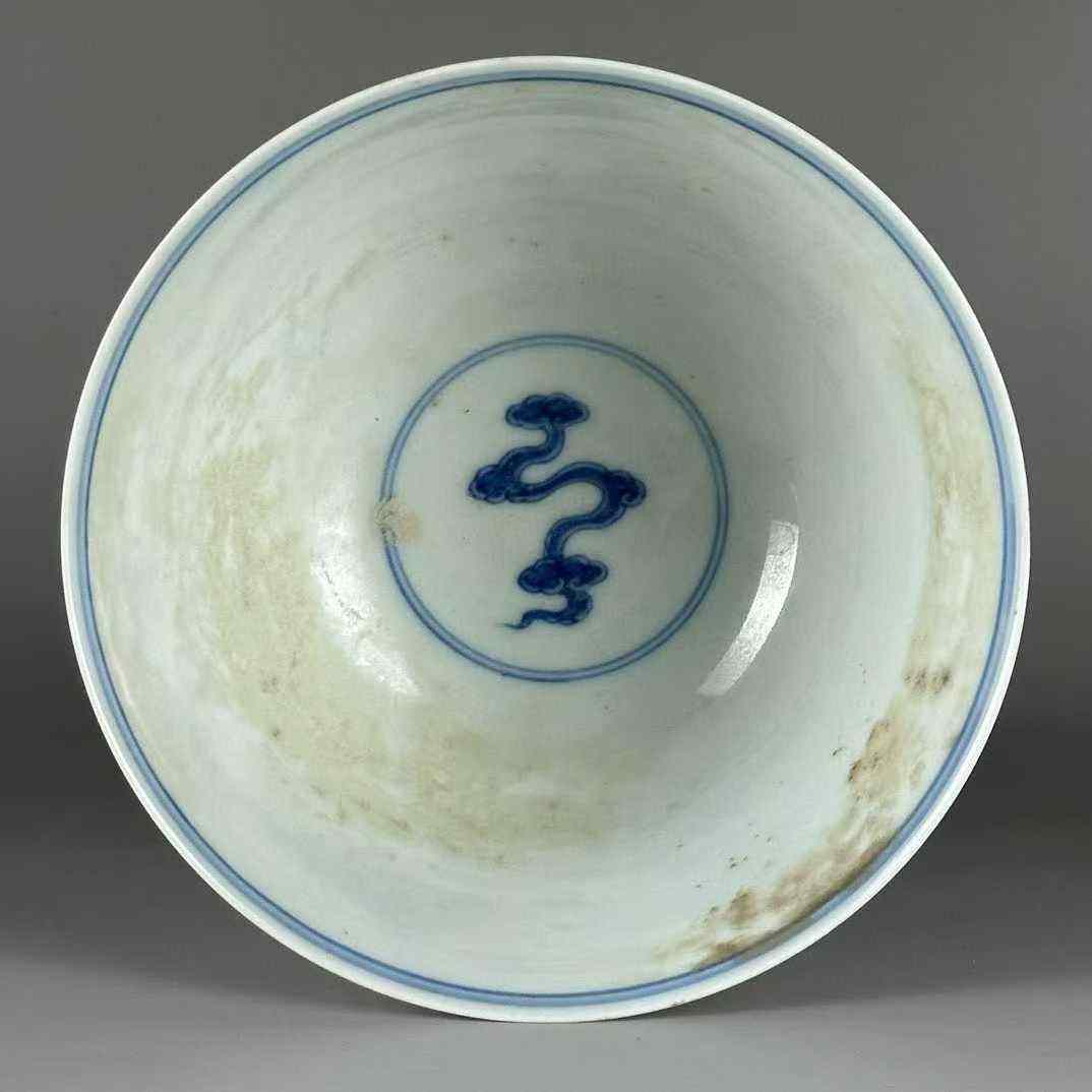 明成化青花云龙纹碗