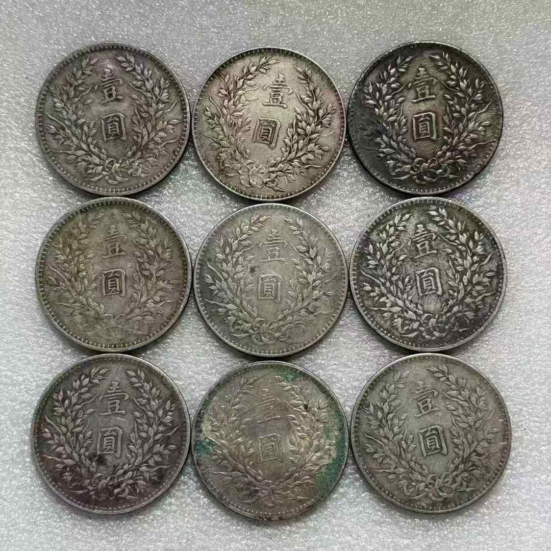 袁大头银元一组