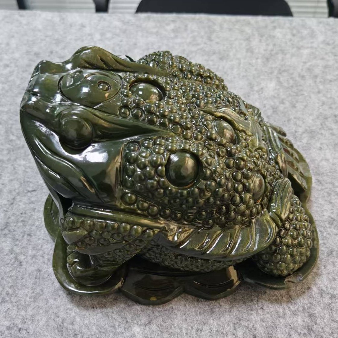 和田碧玉招财金蟾