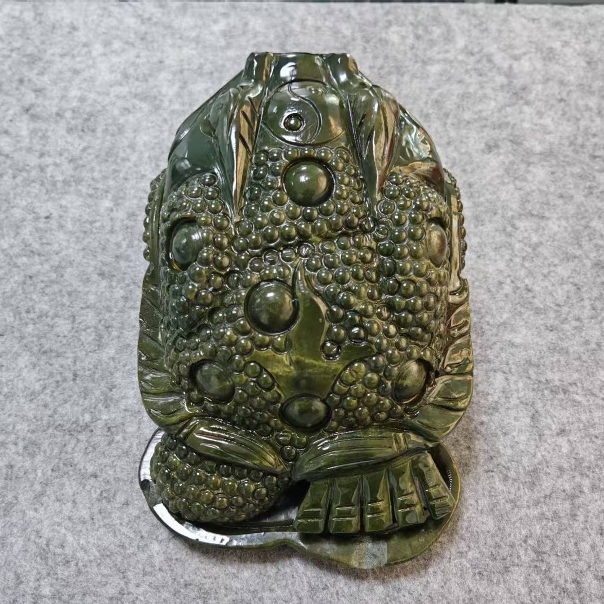 和田碧玉招财金蟾