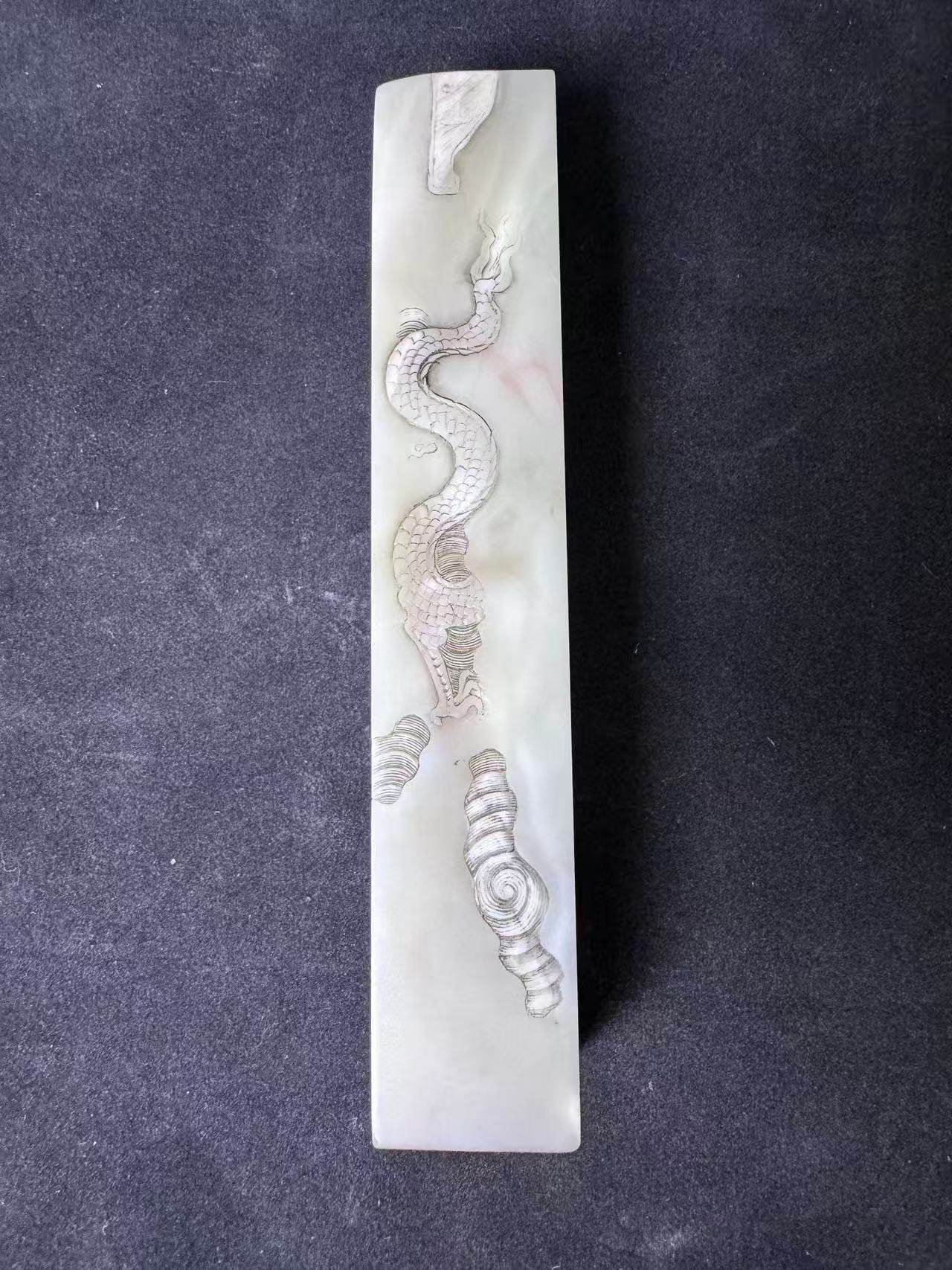 清代丁敬款寿山石印章