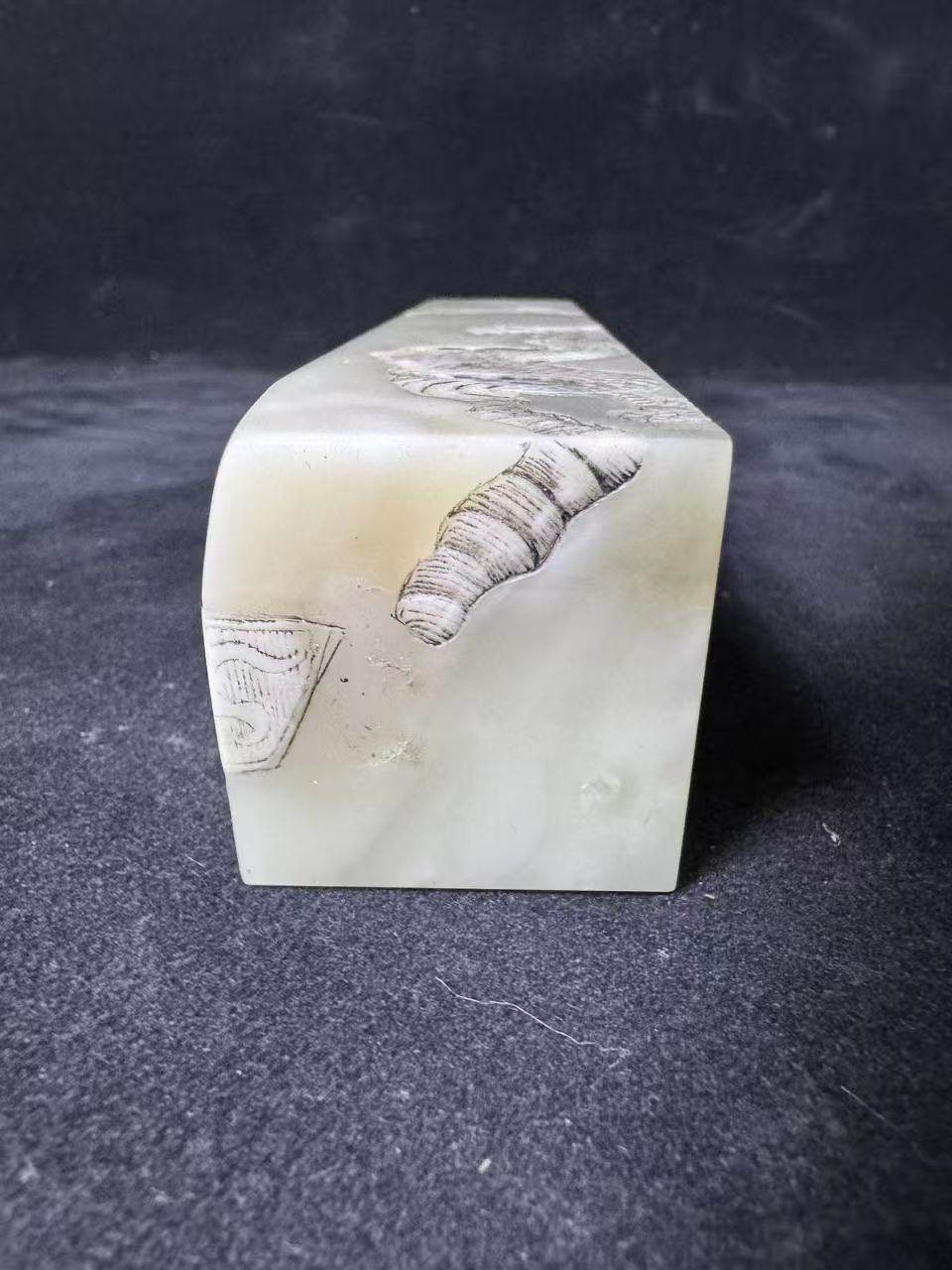 清代丁敬款寿山石印章