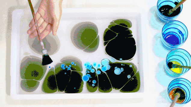 【企业活力提升】湿拓画，水中绽放的那抹灿烂