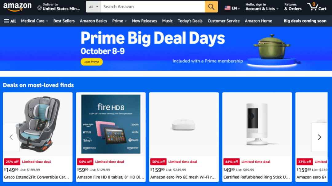 关于亚马逊“会员大促”的所有重要信息