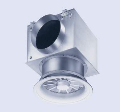 VDL type swirling air outlet