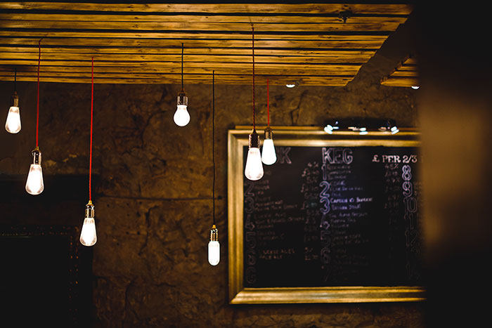 Restaurant chandelier light