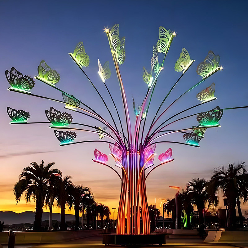 许愿树灯光装置