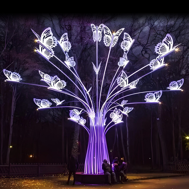 许愿树灯光装置