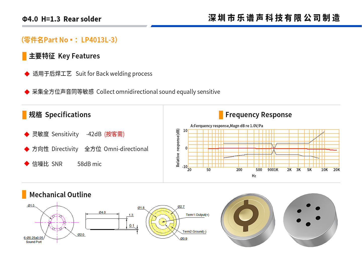 LP4013贴片三开口