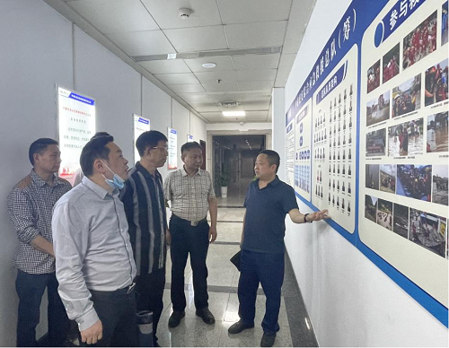 省减灾中心、省应急救援总队等领导一行莅临中泰民安参观指导