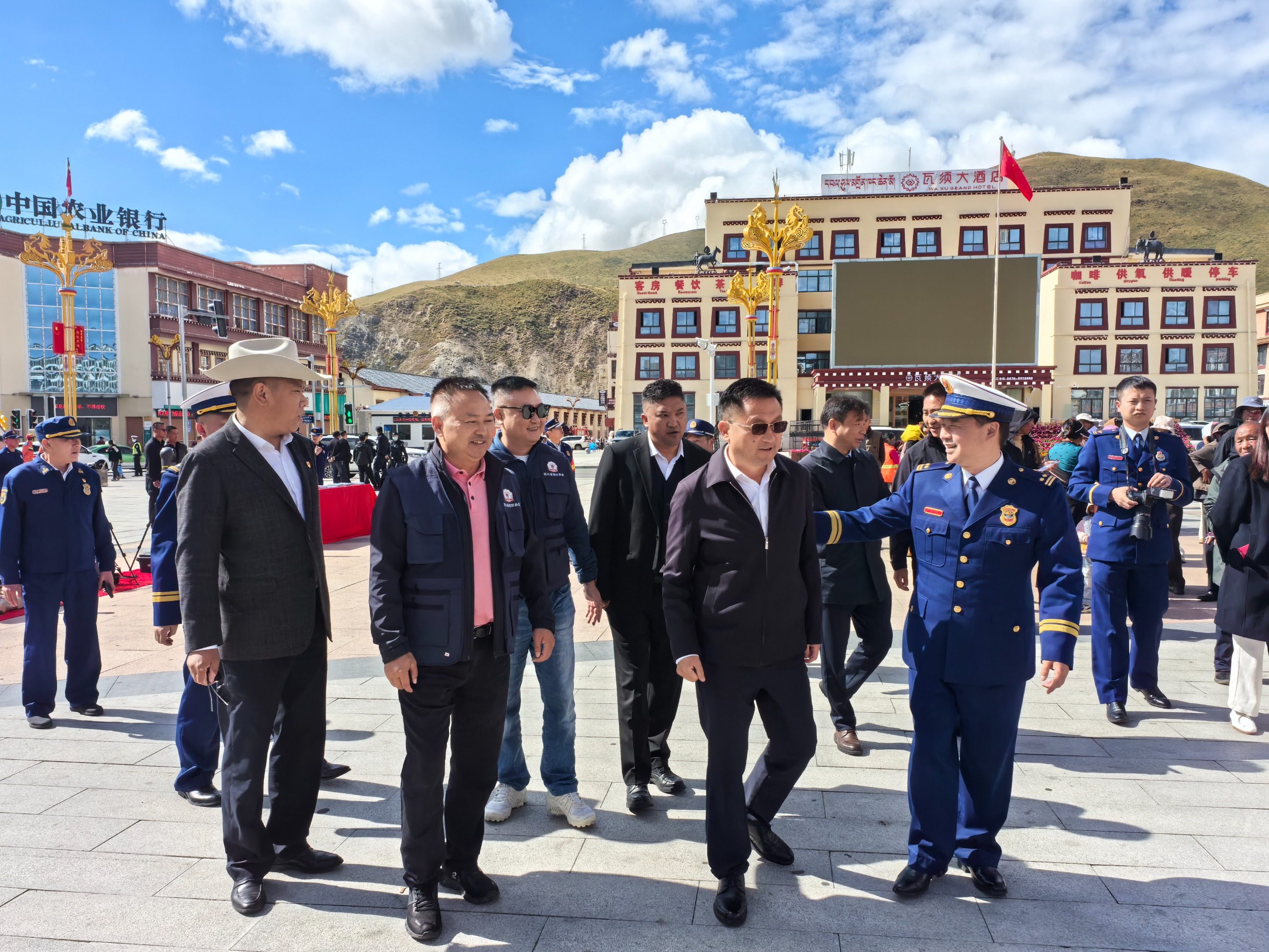 烈火胜服进藏区，共筑藏区消防安全防线