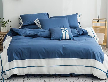 Cotton four piece bed sheet set, duvet set, dormitory three piece set, pure cotton gift bedding