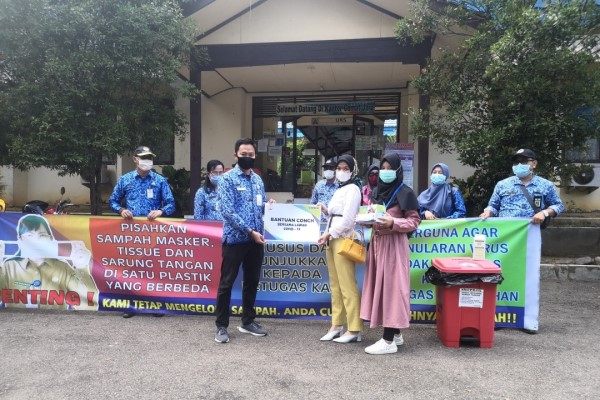 PT. CSKC Memberikan Donasi Alat Pencegahan Pandemi Covid19 kepada Pemerintah Daerah