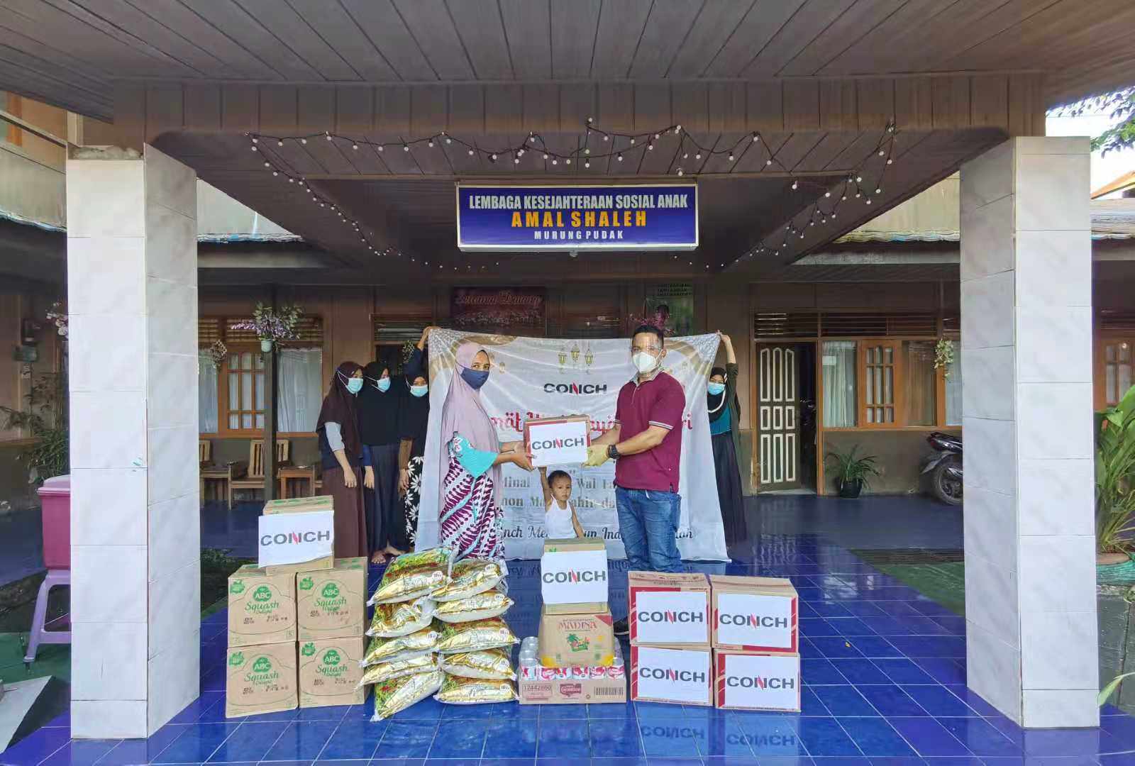 PT.CSKC Berbagi Kasih Kepada Anak Anak Panti Asuhan