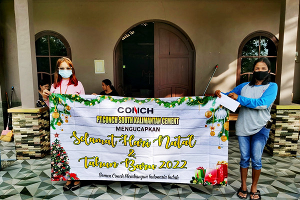 Bentuk Cinta Kasih PT.CONCH Dalam Perayaan Natal 2021 Warga Sekitar Perusahaan Menggerakkan Persaudaraan