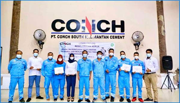 PT.Conch-SKC Adakan Kegiatan Manajemen Keselamatan