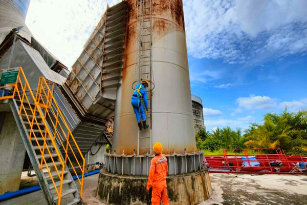 PT.CSKC Memberikan Training Tentang Prosedur Pekerjaan Berbahaya Diketinggian