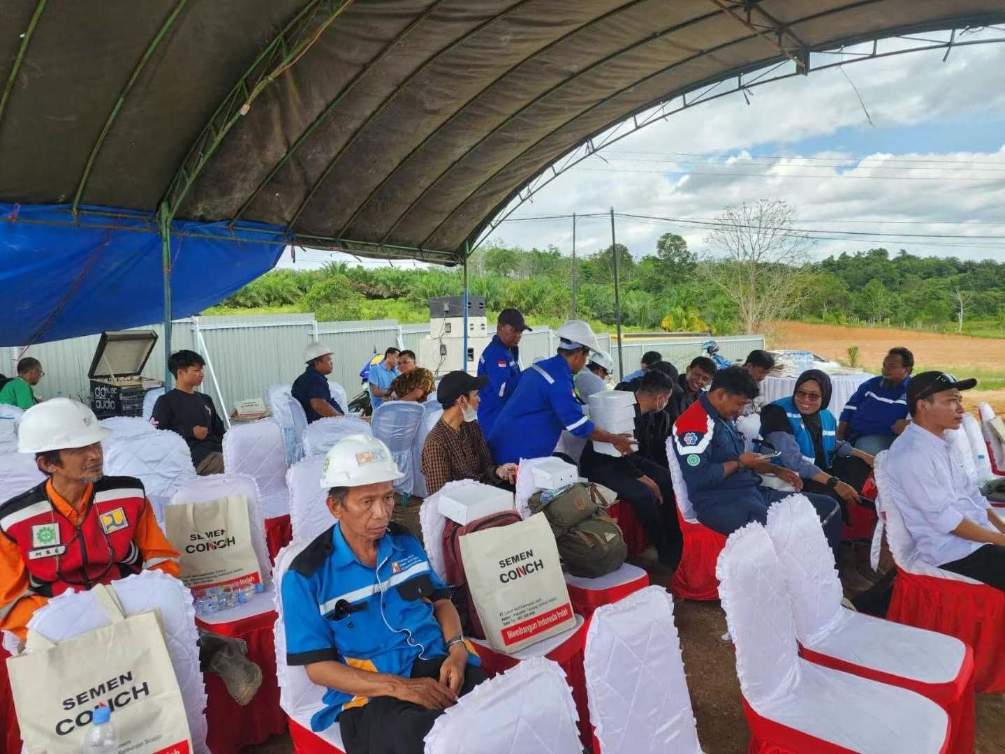 KEGIATAN PROMOSI PRODUK SEMEN CONCH UNTUK IBU KOTA BARU “IKN” SUKSES DIGELAR