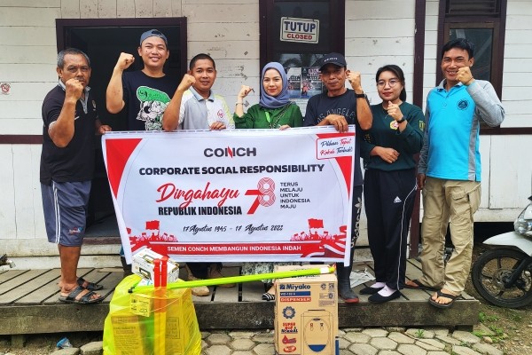 PT.CSKC Melaksanakan Kegiatan CSR dalam Rangka Menyambut HUT RI Ke-78 Tahun