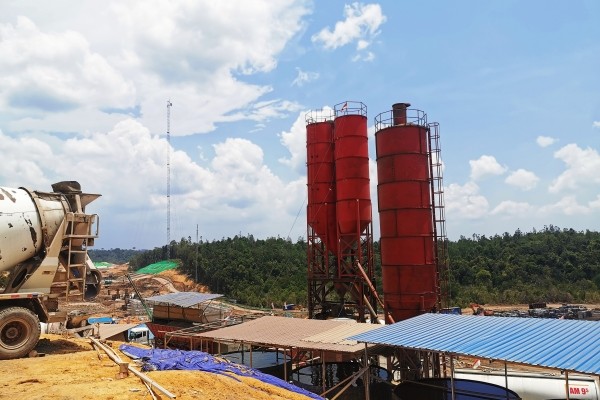 Kunjungan PT.CSKC ke 2 Readymix yang Mengerjakan Jalan Penghubung Sektor 5A IKN