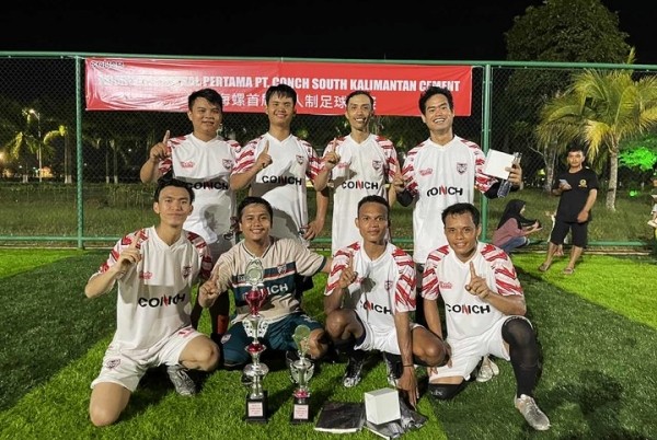 Keseruan Turnamen Mini Soccer pada Perayaan Natal PT CSKC