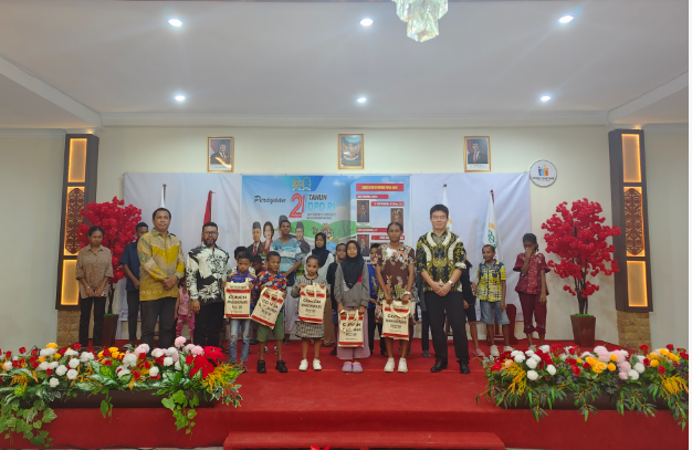 PT Conch West Papua Cement Berbagi Kasih di Momen HUT DPD RI ke-21