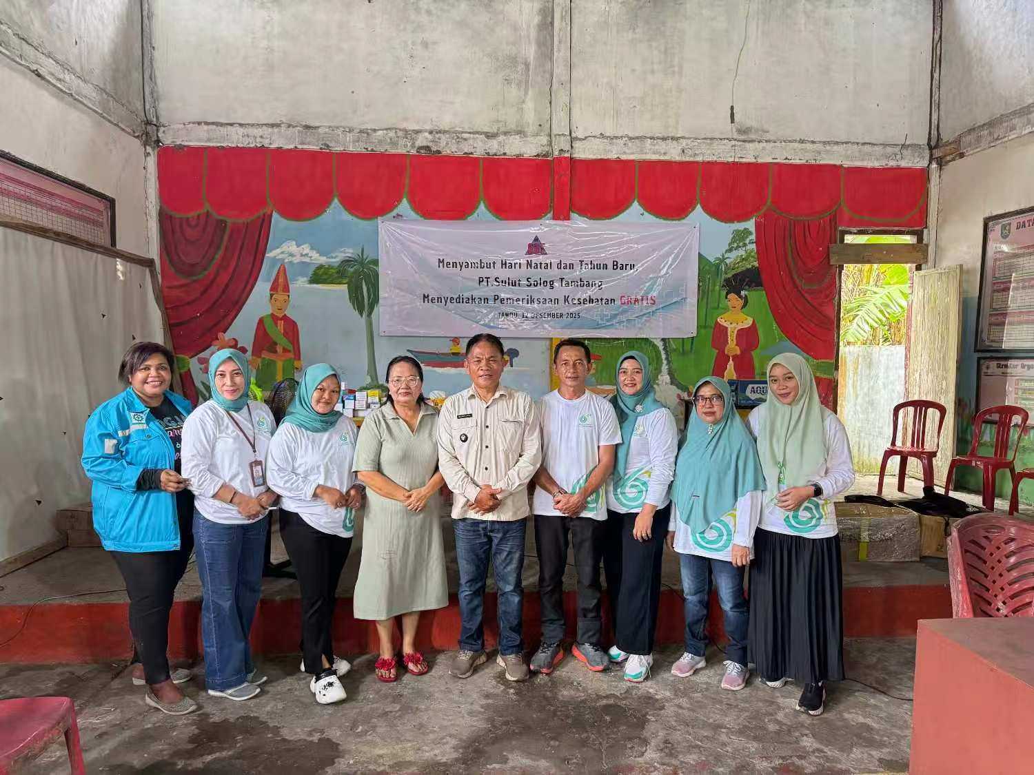 PT Conch North Sulawesi Cemen Peduli Masyarakat , Membawa Kehangatan dengan Klinik Medis Gratis