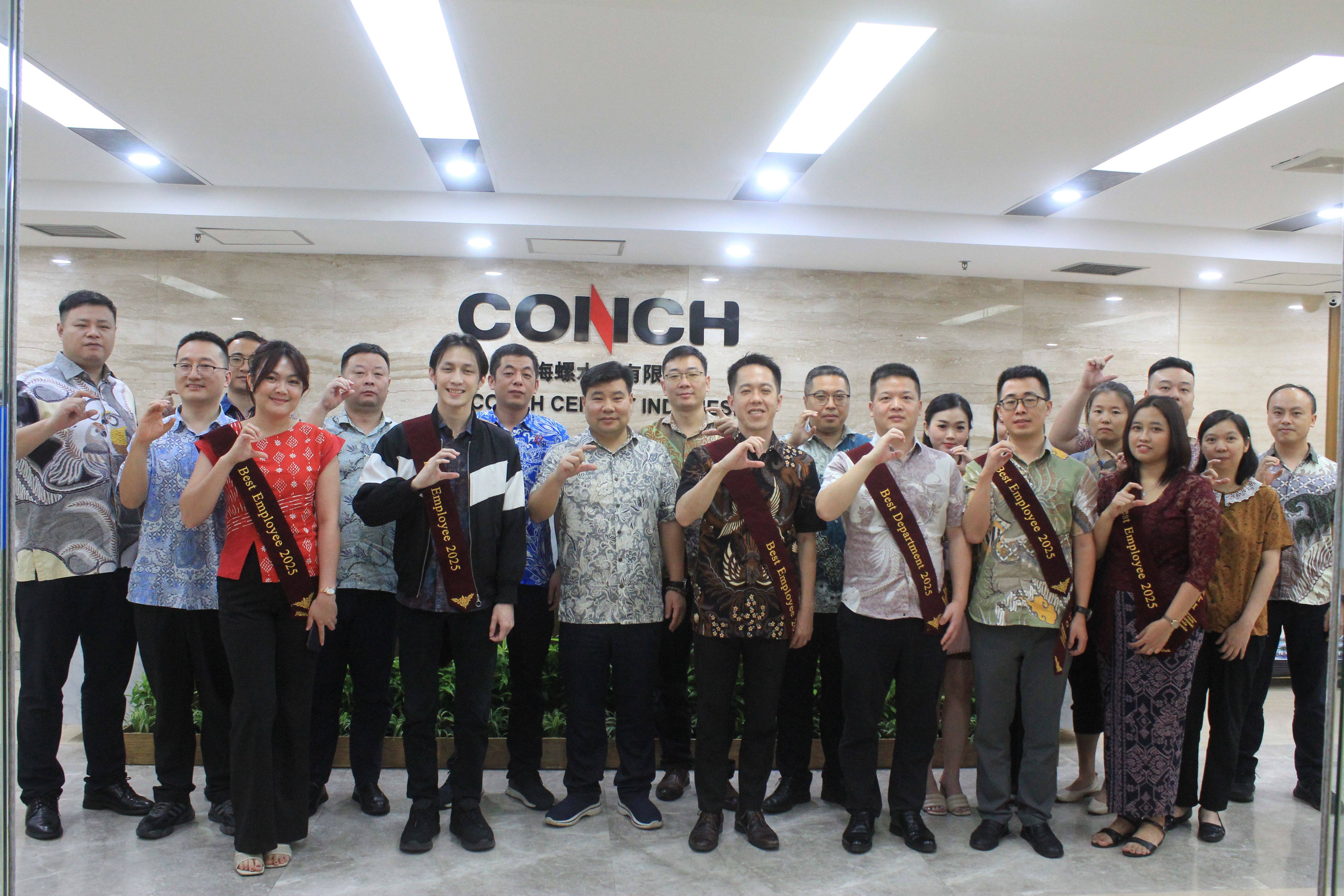 PT Conch International Trade Indonesia Selenggarakan Rapat Penghargaan Karyawan Tahunan 2025