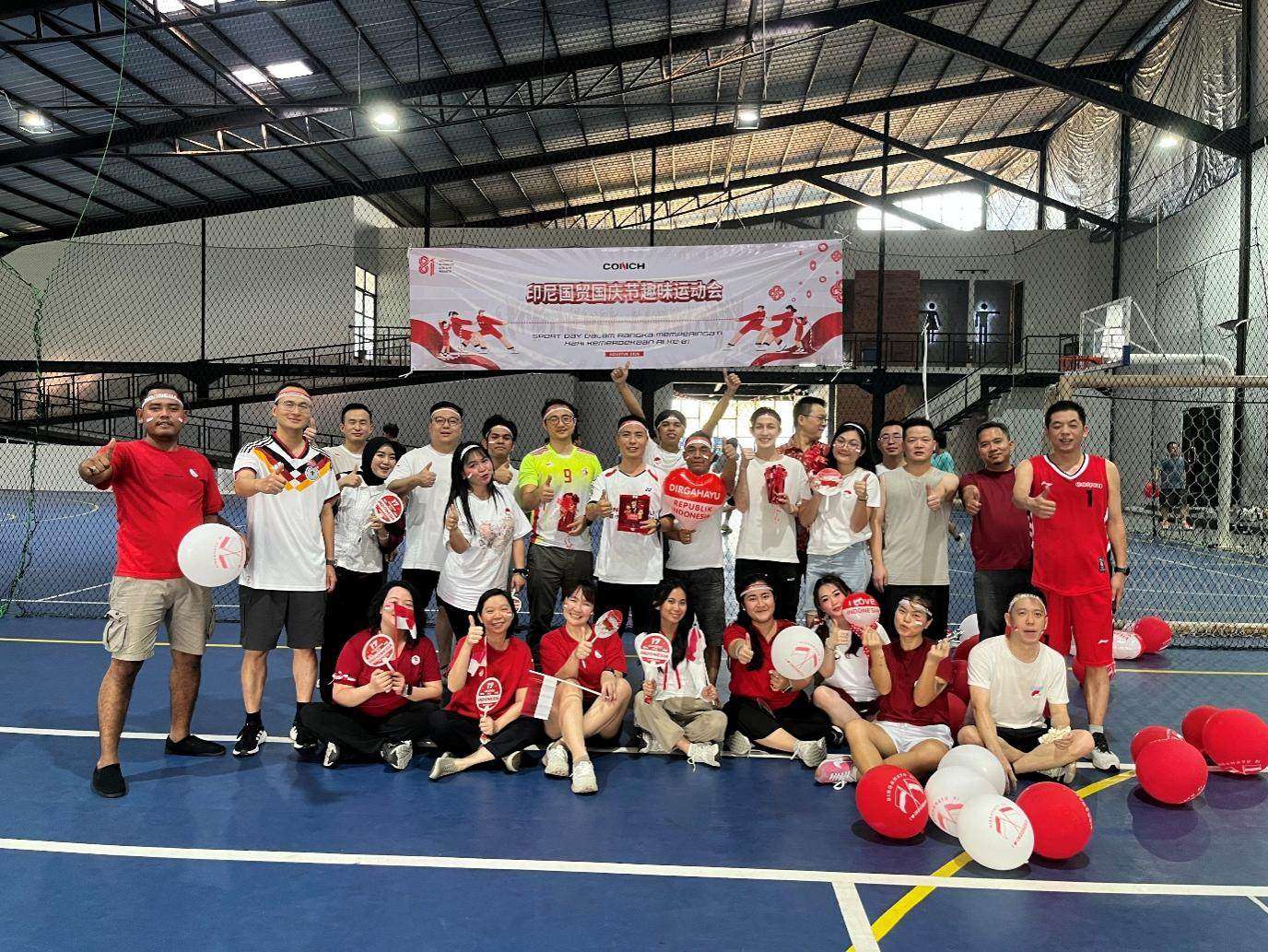 Semarak HUT ke-81 RI  PT Conch International Trade Indonesia