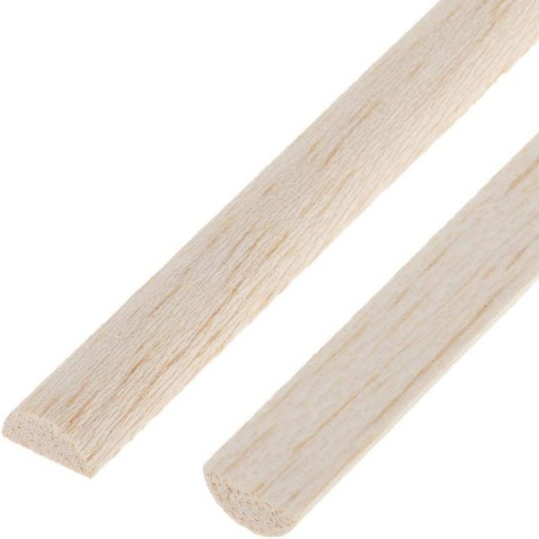 Balsa Half-round Dowel