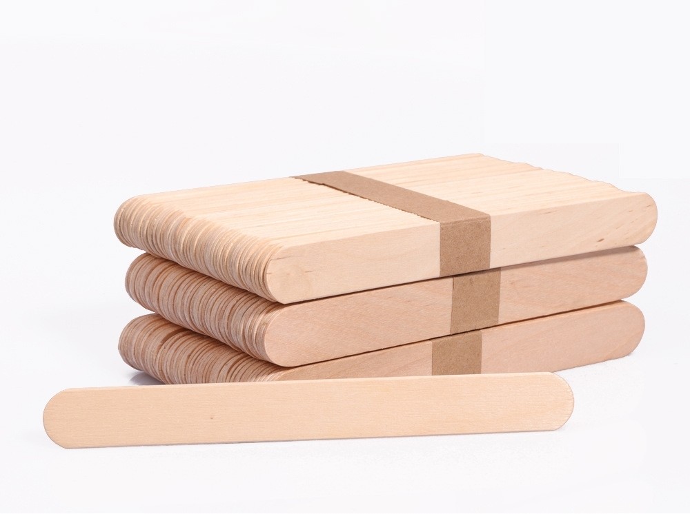 Nature color birch tongue depressor