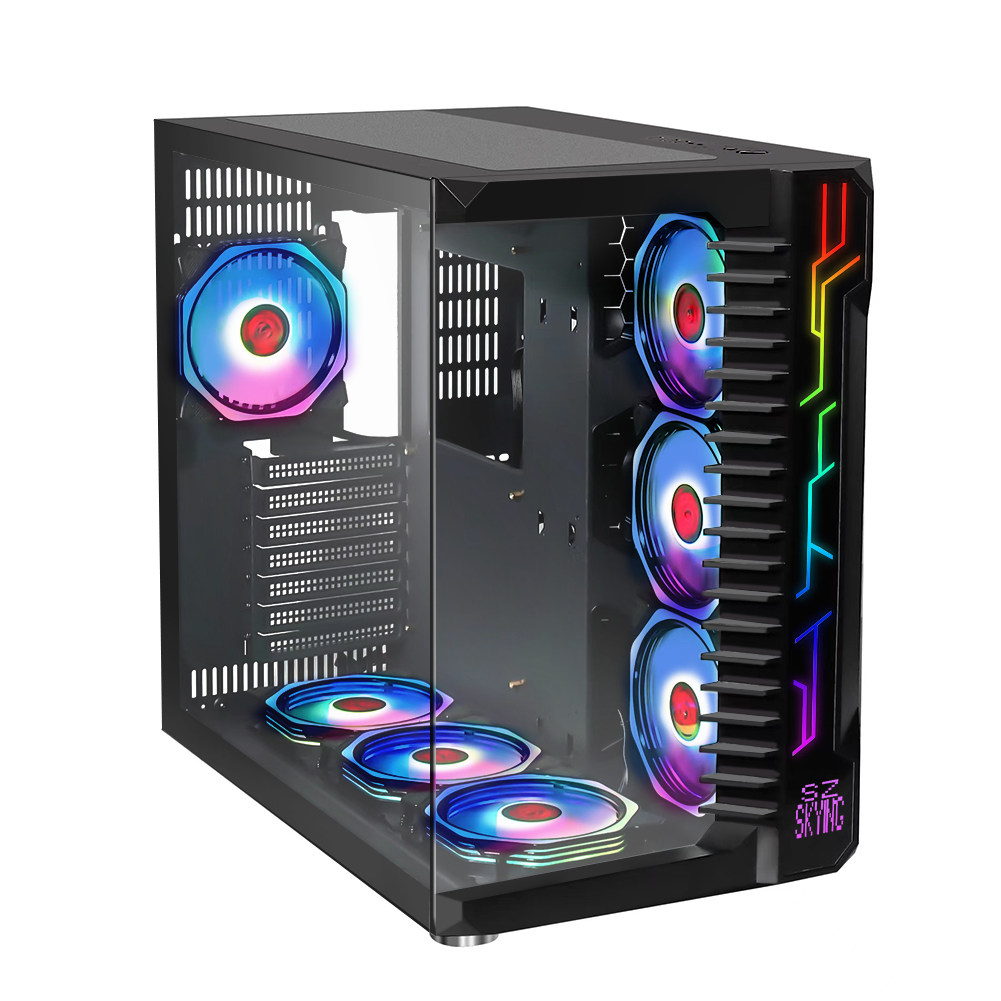 Gaming Case ATX PC Case Support 10PCS ARGB Fans