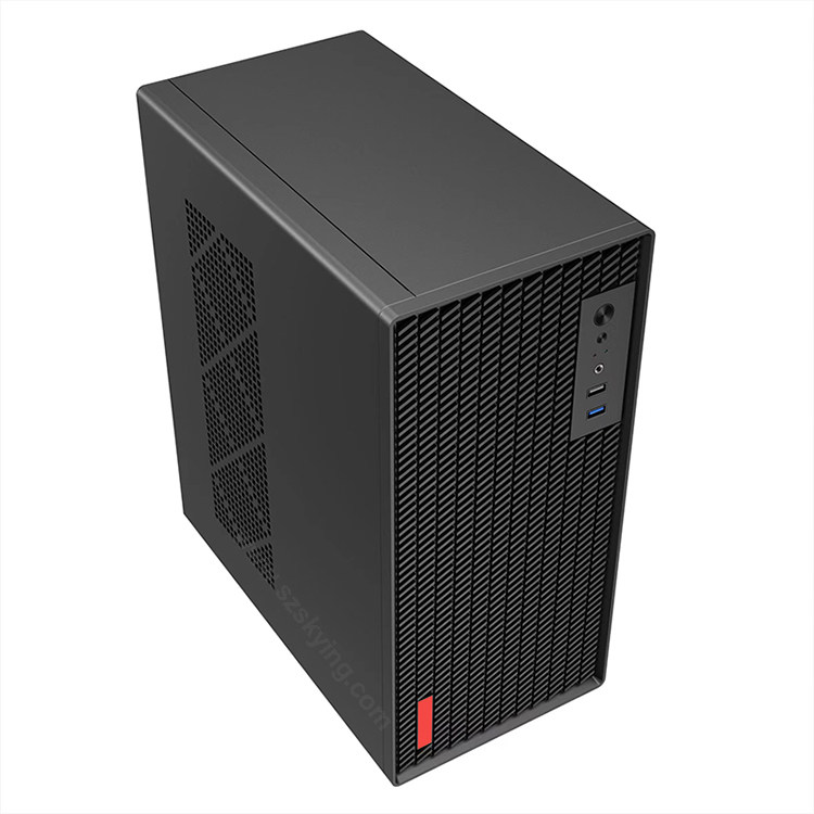 New Design Micro ATX PC Case Business Style High Quality 0.8mm