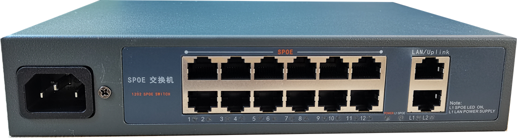 SPOE交换机12+2