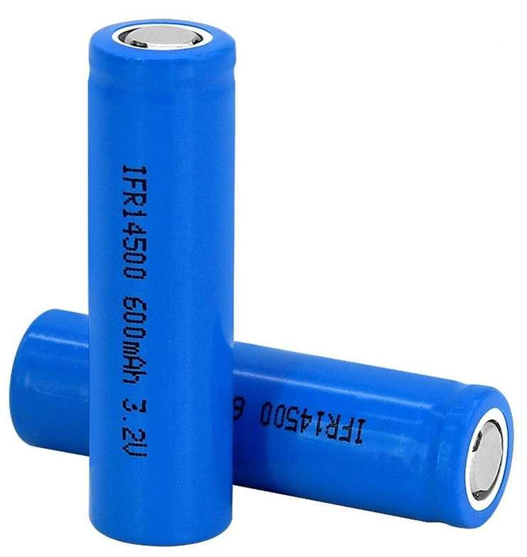 14500   600mAh   3.2V