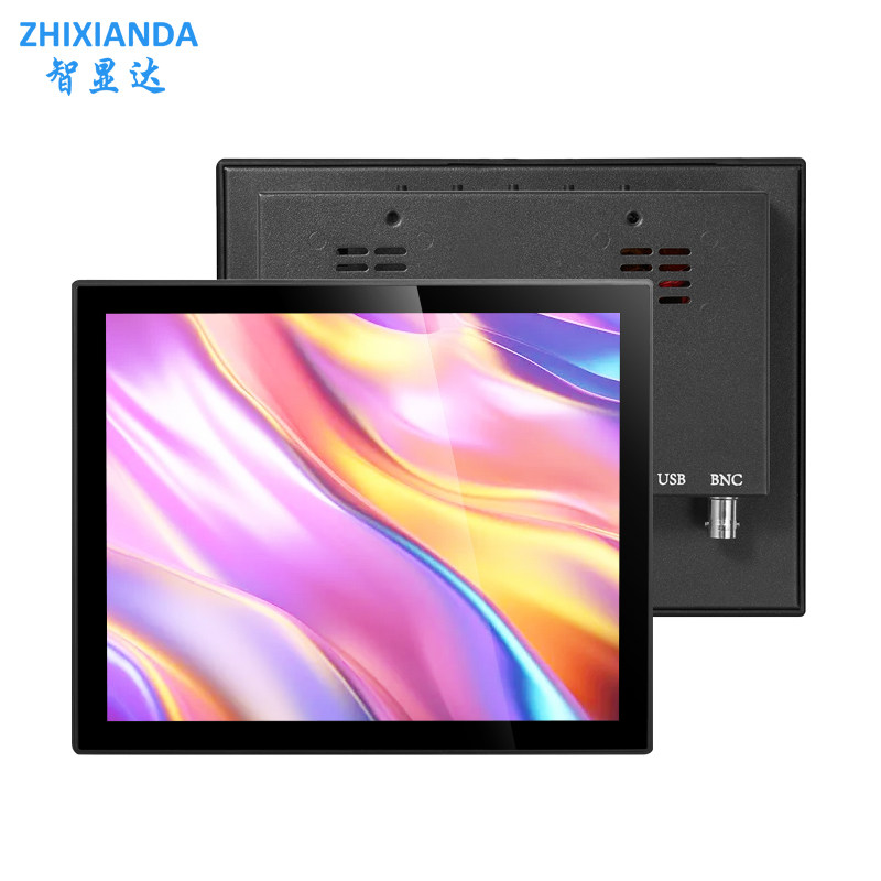 Flat Panel 8 Inch 4:3 Industrial Touch Screen Monitor